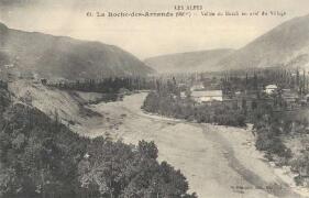 La Roche-des-Arnauds. Vallée du Buëch en aval du village Fournier, Gap