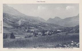 Agnières-en-Dévoluy, montagne de Corps (fond)