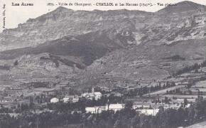 Chaillol et les Marrons (1745 m). Vue générale Joubert, Gap
