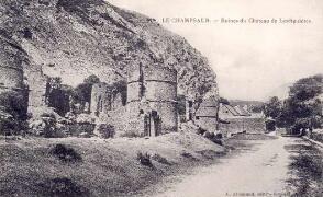 Ruines du château de Lesdiguières A. Allemand, Gap