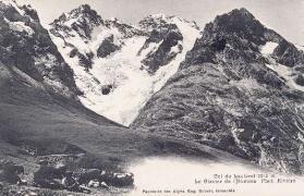 Col du Lautaret. Le glacier de l'Homme (2 vues) Robert, Grenoble