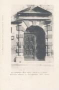 Porte de la mairie. Ancienne maison de Lesdiguières (XIVe siècle) Gros, Serres