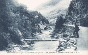 Les gorges et ponts sur le Guil A. Mollaret, Grenoble