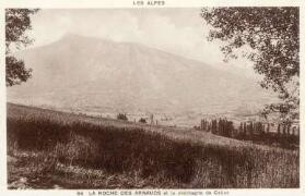 Vue panoramique et montagne de Céüse Andreis et J. Colomb (Gap)