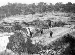 Sorbiers, glissement de terrain du 29 décembre 1935 , sur la route nationale 549.